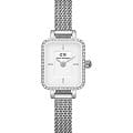 Часы Daniel Wellington Quadro Mini Lumine Bezel Silver DW00100732
